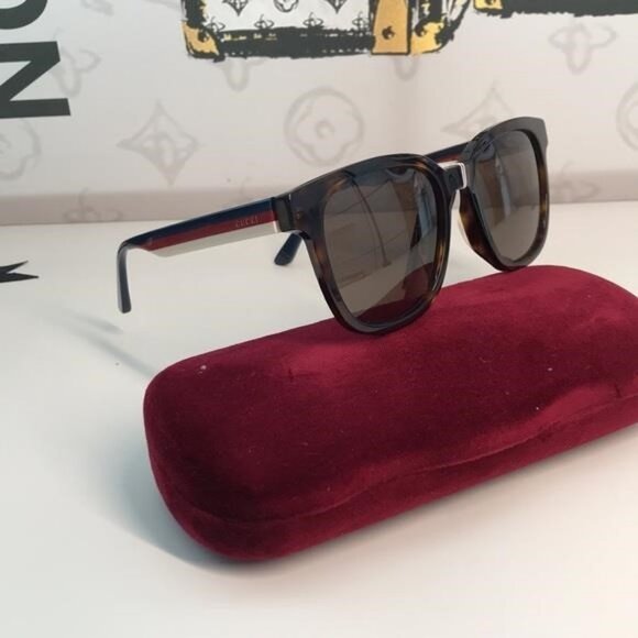 Authentic Gucci GG0848SK 003 Sunglasses Havana Tortoise Brown – New - Picture 4 of 12